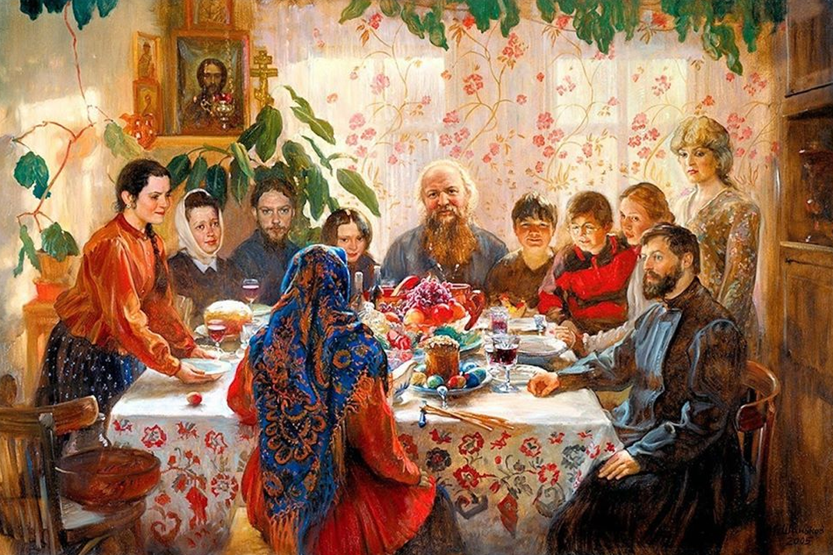 Семья на руси картинки