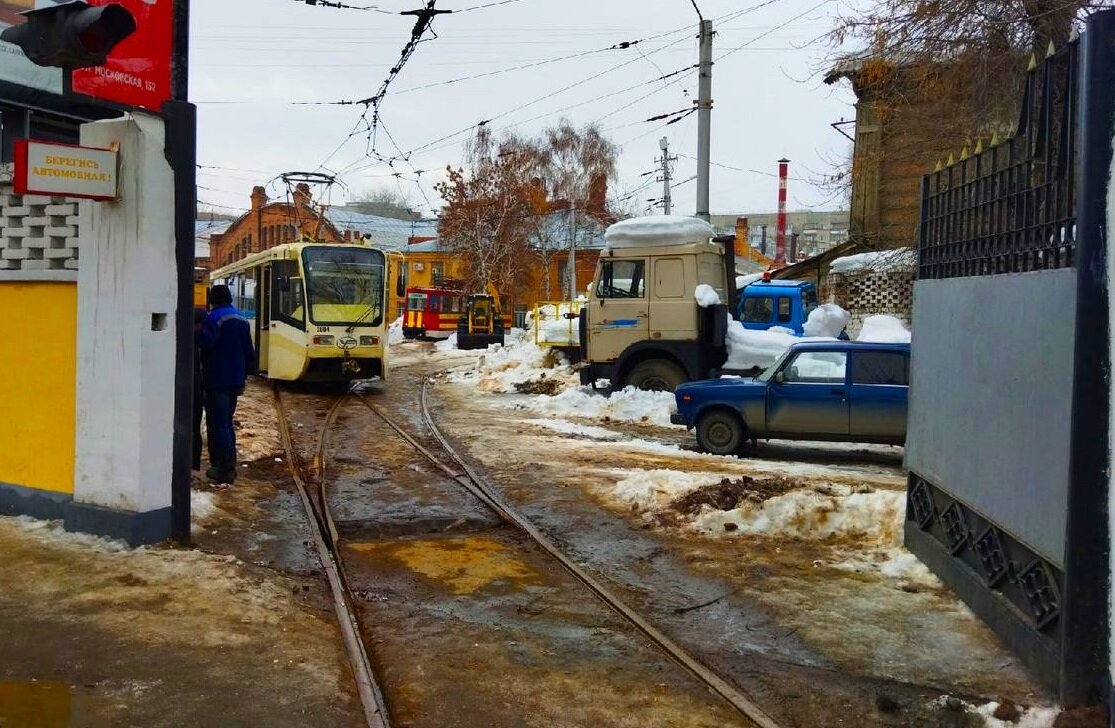 Вагон 71-619КТ На Улице Астраханская/ Московская г.Саратов. | Буффонище |  Дзен