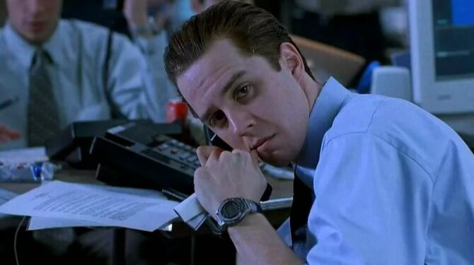 Кадр из фильма...а вот и холодный звоночек)