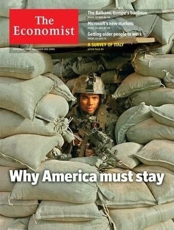 The Economist, «Почему Америка должна остаться», 2001