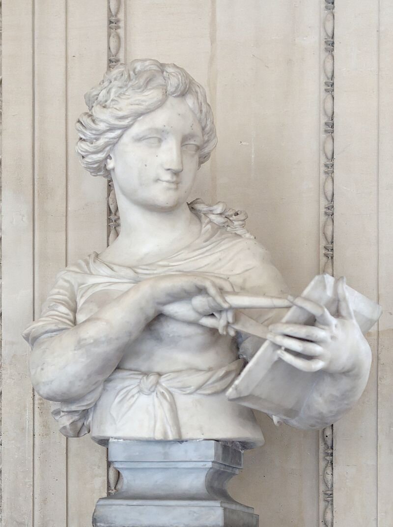 Муза геометрии, Лувр