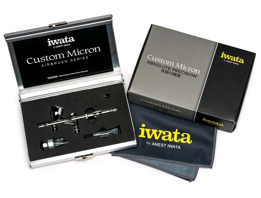 Аэрограф Anest Iwata CM-CР2 серии Custom Micron Plus2