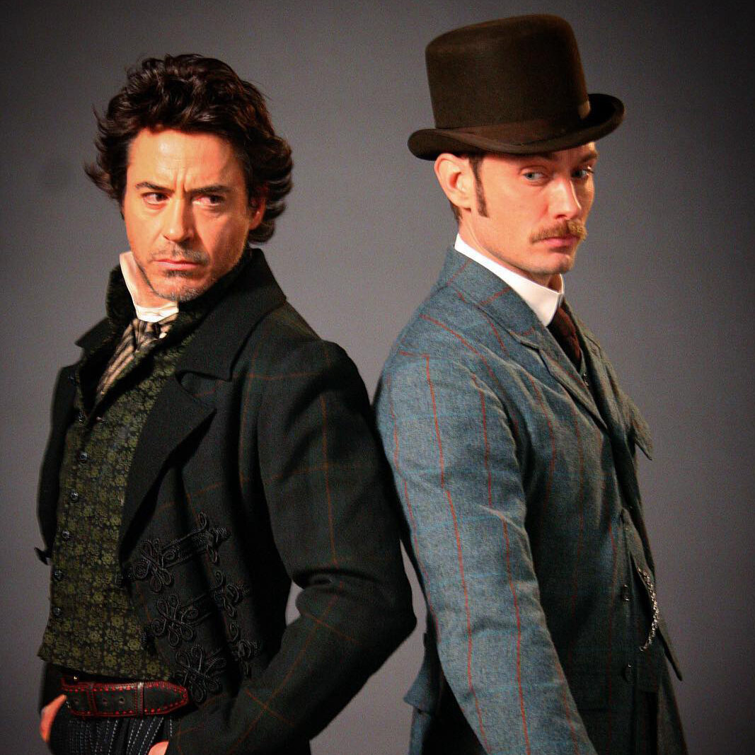 Роберт Дауни-мл. и Джуд Лоу