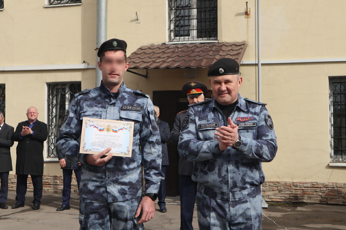 В петербургском транспортном ОМОНе Росгвардии отметили 29-ю годовщину со  дня создания | Росгвардия Петербурга | Дзен