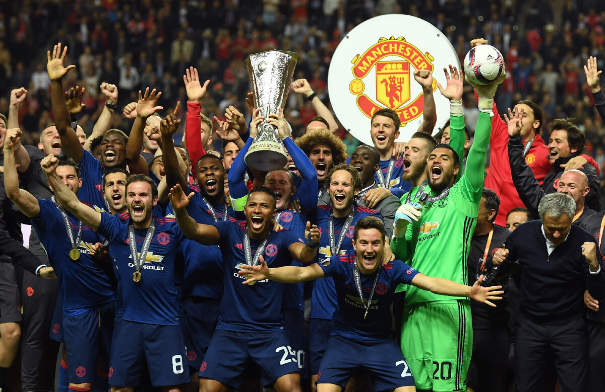 Манчестер Юнайтед - победитель Лиги Европы - 2017 года.