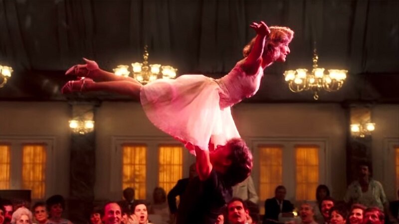 Кадр из фильма «Грязные танцы» 