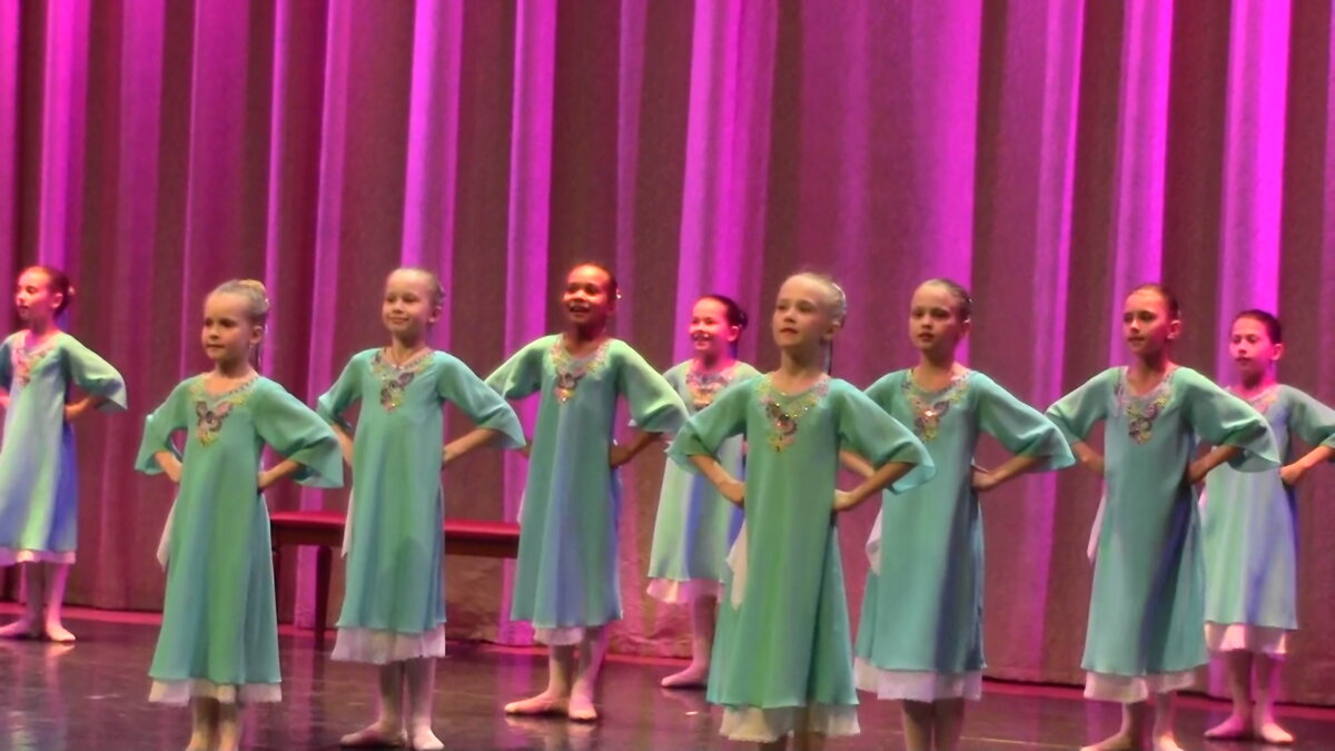 Отчётный концерт по хореографии.
