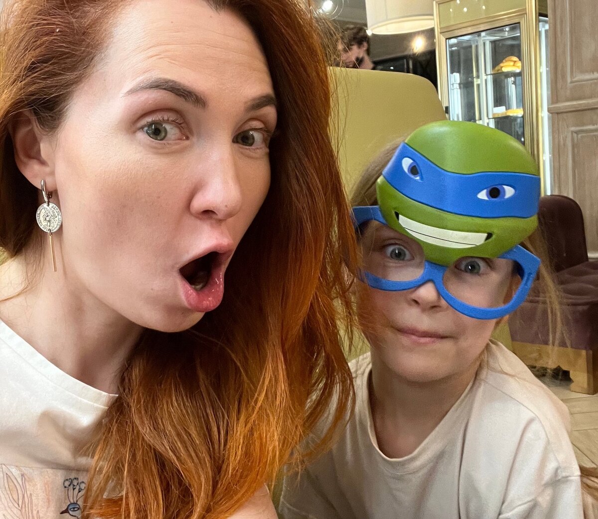 Дурачимся с моей бурей :)