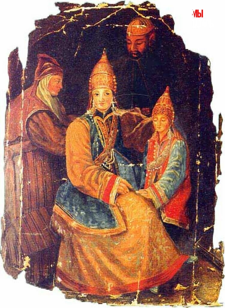 Сююмбике с сыном Утямыш-Гиреем / Источник: wikipedia.org, public domain