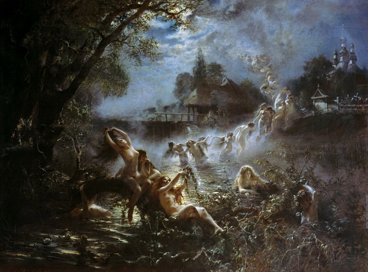 Константин Маковский "Русалки", 1879