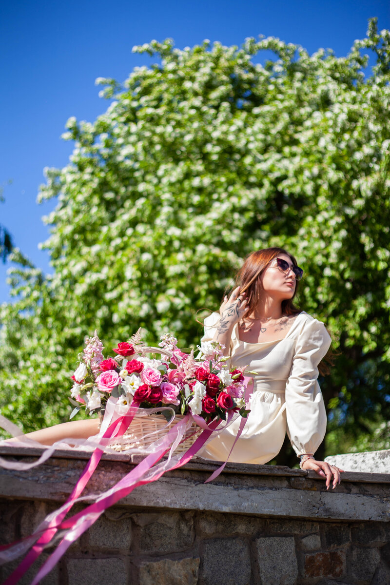 Композиция из экзотических цветов «Цветы Счастья» в Кирове