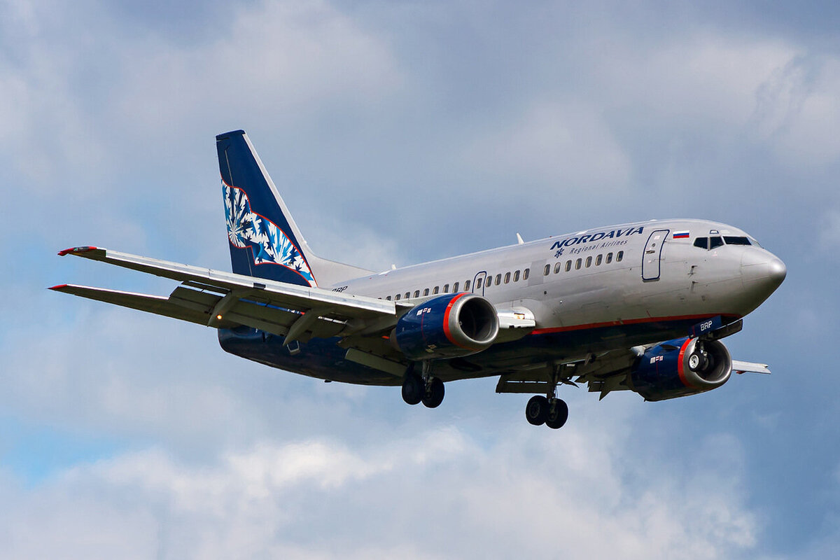 Боинг-737-500 авиакомпании "НордАвиа".