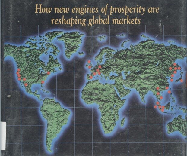 Обложка книги К. Омаэ "Конец национального государства: подъем региональных экономик" (THE END OF THE NATION STATE: The rise of Regional Economies)