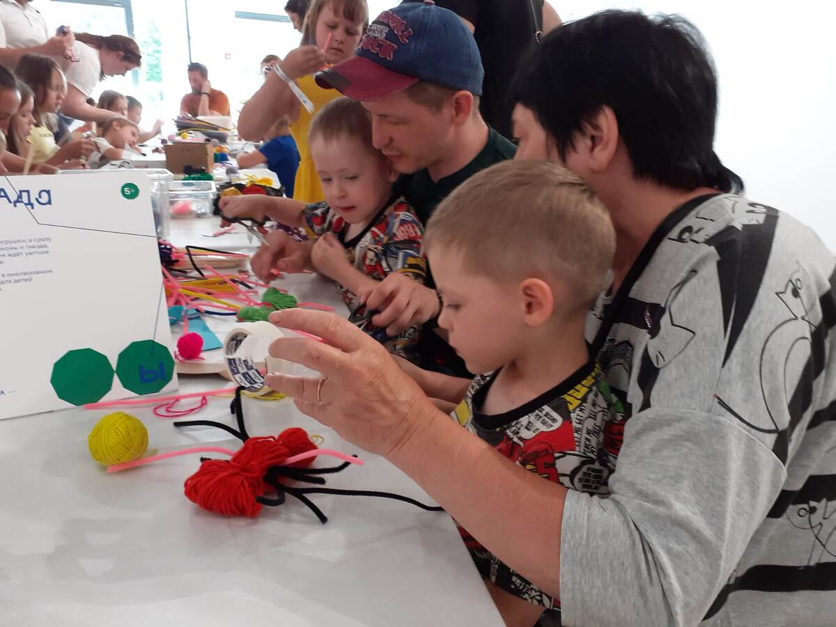    Мастер-класс Татьяны Пименовой. Фото: Людмила Полонская