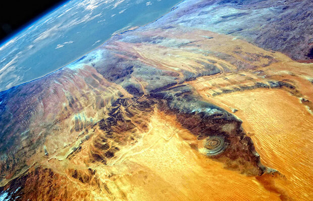 Вид из космоса. 