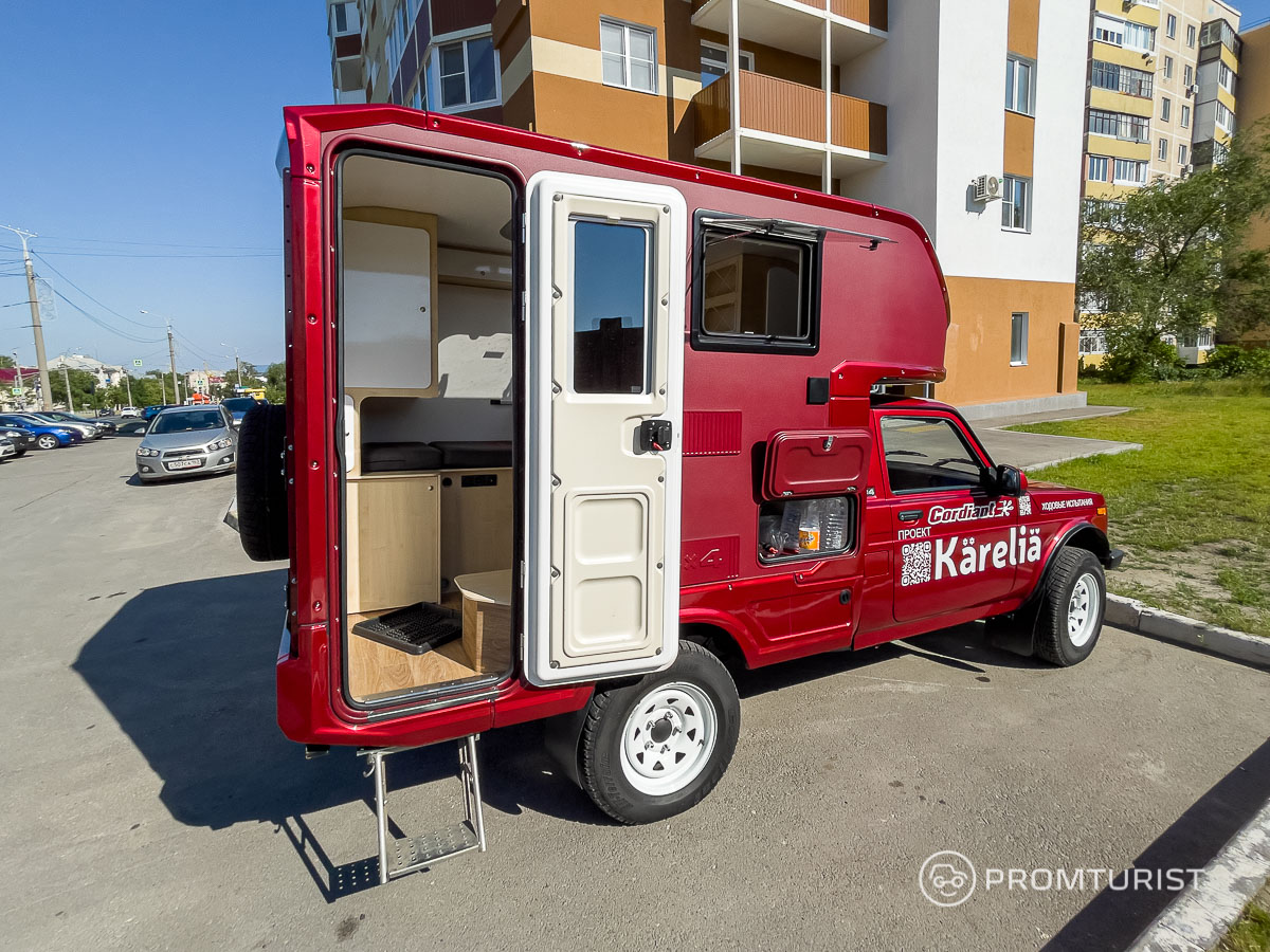 Как выглядит внутри автодом для России на базе Lada Niva. 2 спальных места, туалет и много всего полезного 🚚🇷🇺🤪2