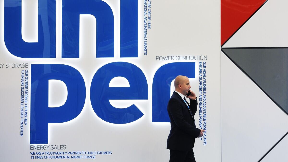    Логотип компании Uniper© РИА Новости / Александр Гальперин