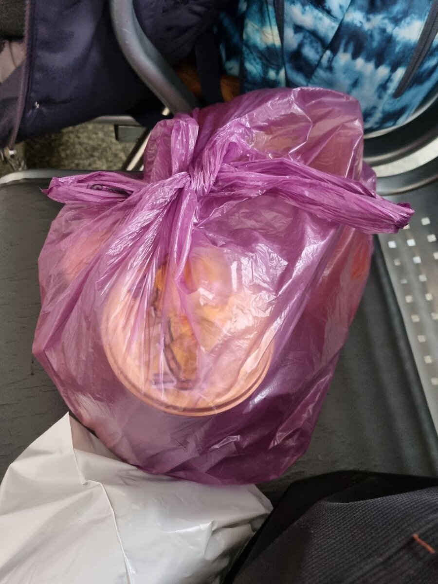 Тетя привезла гостинцев ( яблоки, груши, помидоры)