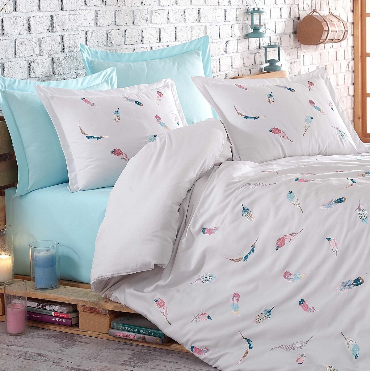 Постельное белье "Dantela Vita" Orield (Сатин 100% хлопок)