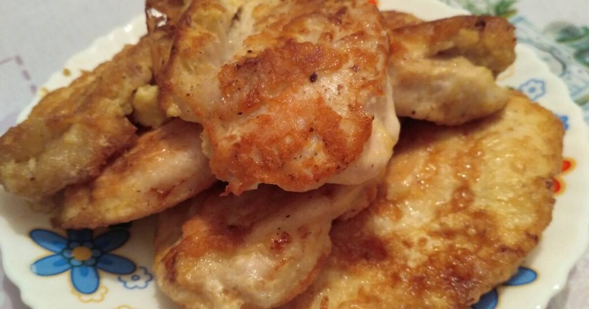 Грудка в кляре на сковороде пошаговое фото Не потеряйте этот рецепт! Очень вкусный кляр для мяса, курицы, рыбы! На кухне Дз
