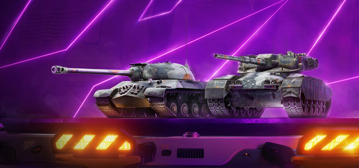 Официальный арт танков тарифа «Игровой» за октябрь 2022