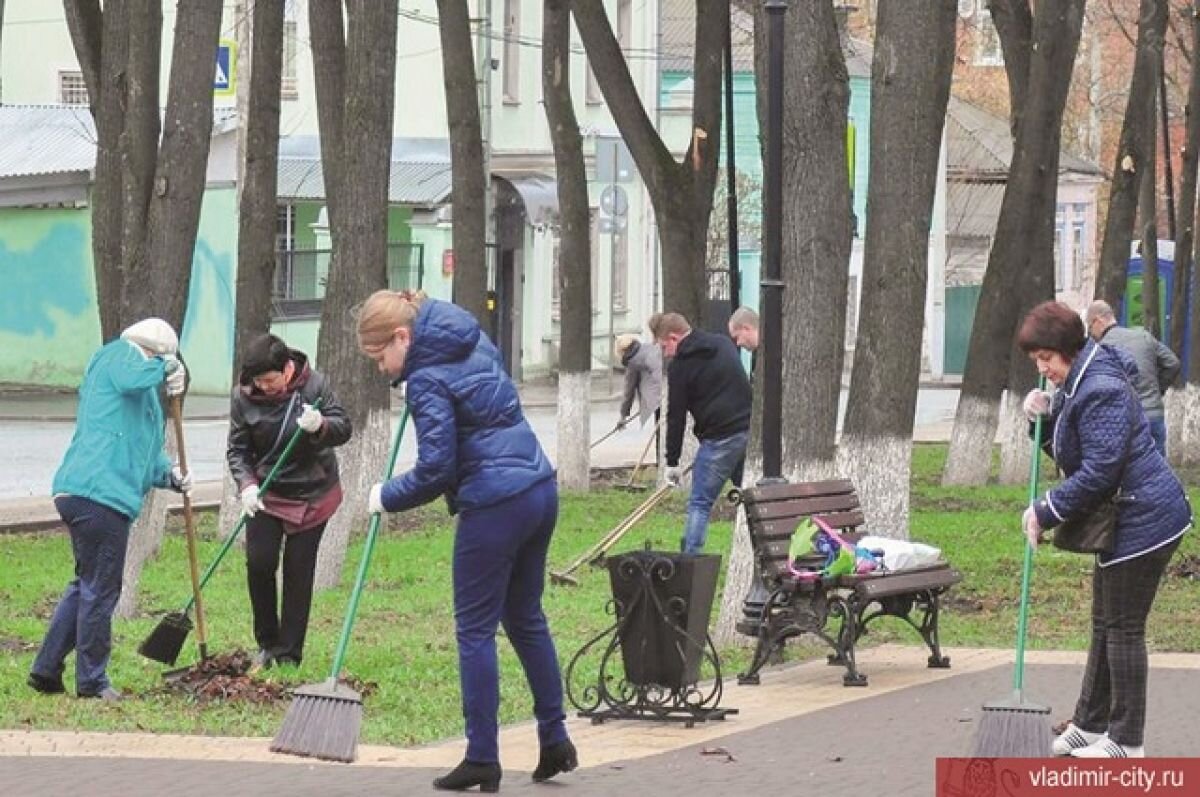    Во Владимире общегородской субботник официально назначен на 15 октября
