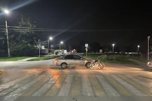 Место происшествия. Фото ГИБДД РО