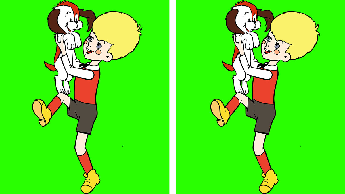 Найди 3 отличия