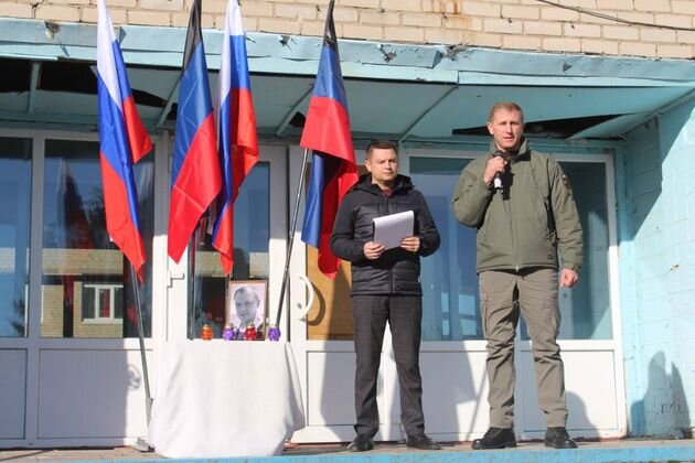    В ДНР открыли мемориальную доску Стремоусову телеграм-канал врио главы ДНР Дениса Пушилина