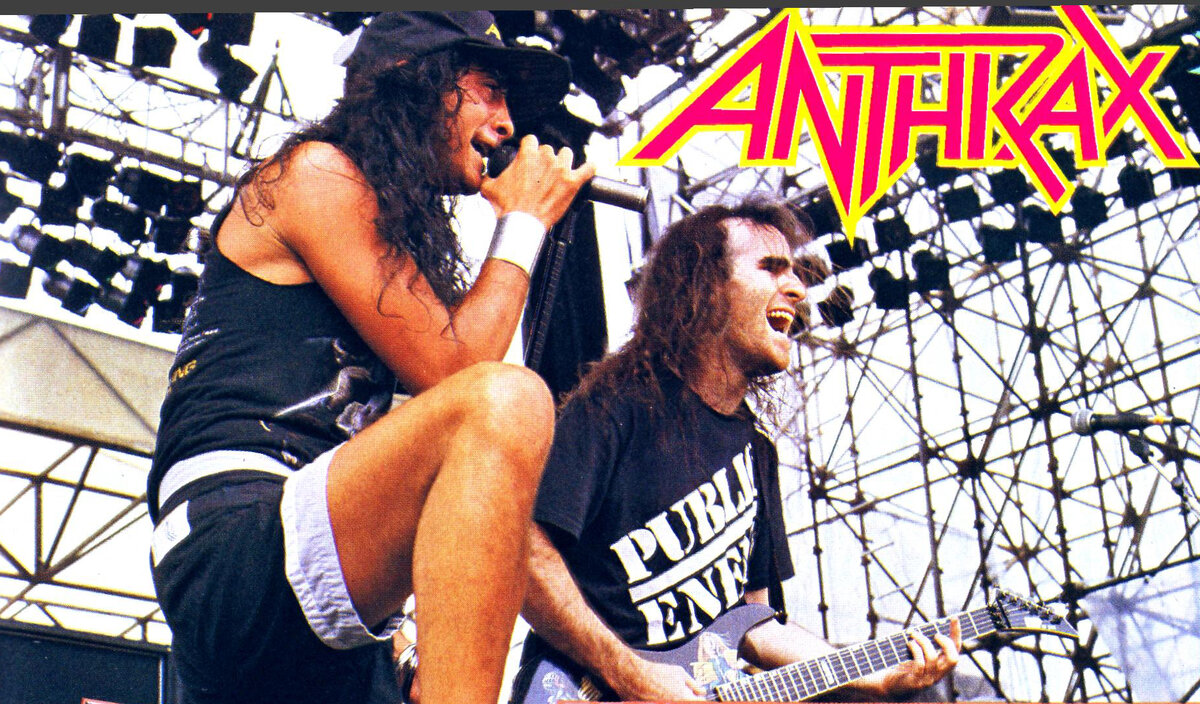 Anthrax на фестивале Monsters Of Rock 1987 в Англии