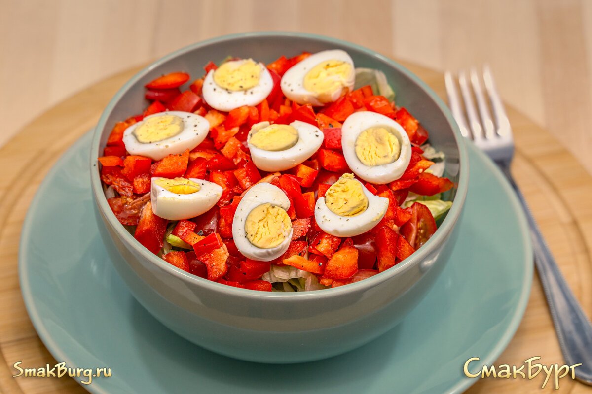 Простой и вкусный ПП-салат на все случаи жизни!