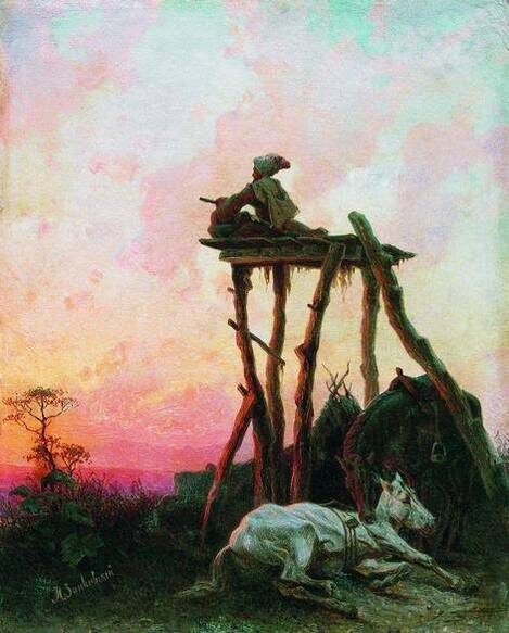 И. Н. Занковский. Наблюдательный пост