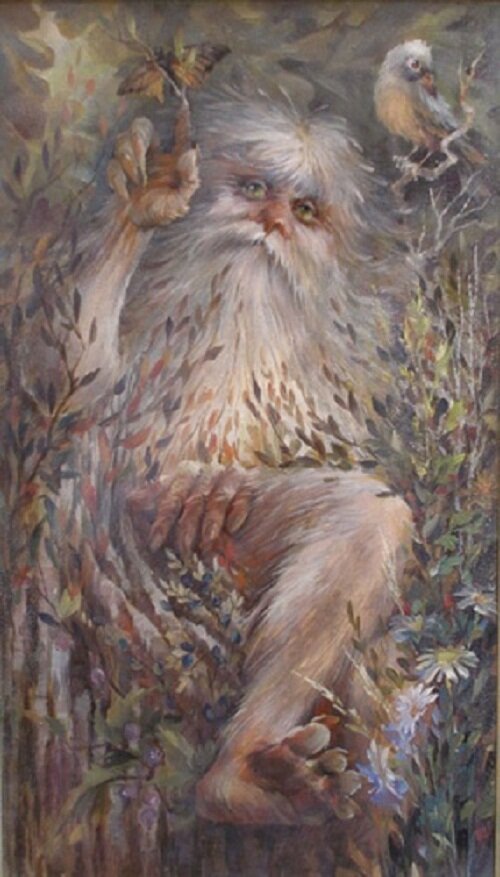 Как задобрить лешего. Леший славянская мифология арт. Дед лесовик славянская мифология. Леший дух леса. Как задобрить лешего.