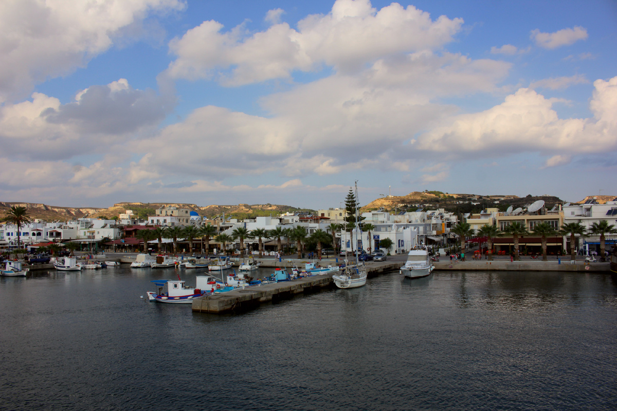 Отплываем от острова Кос