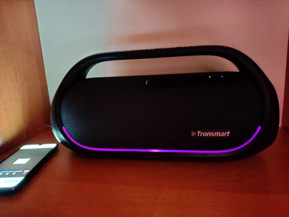 Tronsmart trip. Tronsmart bang mini. Беспроводная колонка tronsmart bang. Tronsmart bang 60 вт. Тронсмарт банг макс.