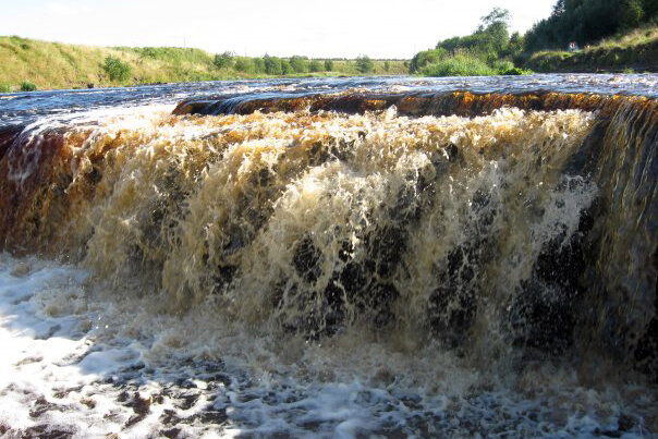 Водопад, водопадище, водопадик. Несколько картинок Саблино