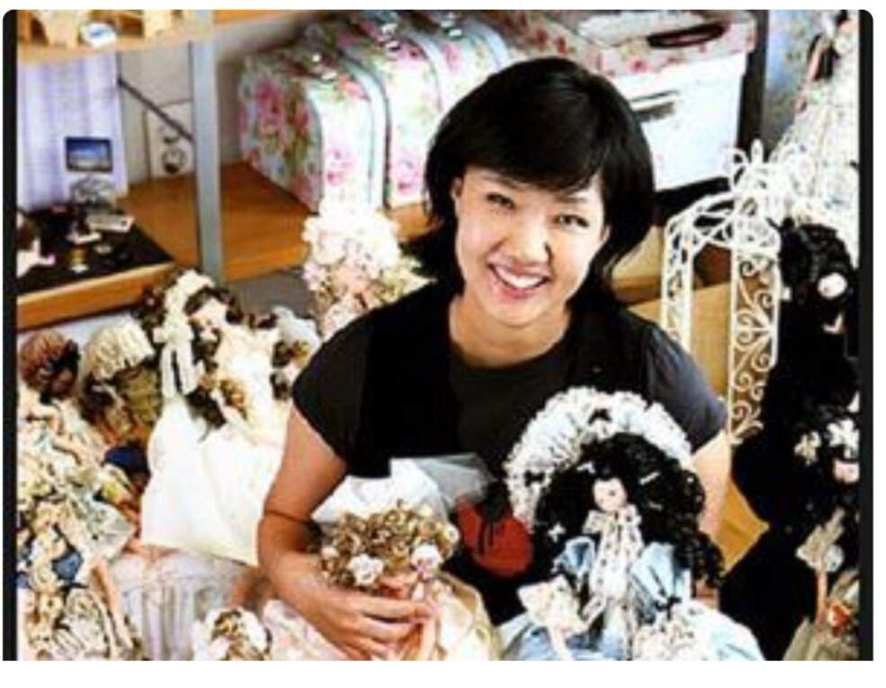 Юнг Хи Янг - создательница тряпиенсов. Фото из интернета.