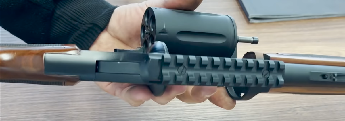 Srl-122 Revolver & Lever Action Shotgun