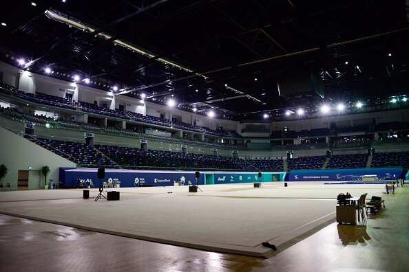 Типичный вид, открывающийся из закулисья мира большого спорта.