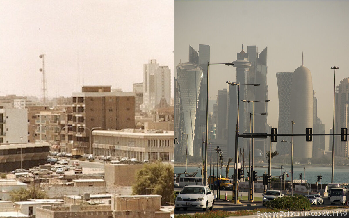За последние двадцать лет доходы маленького государства Катар выросли настолько, что это практически невозможно представить.