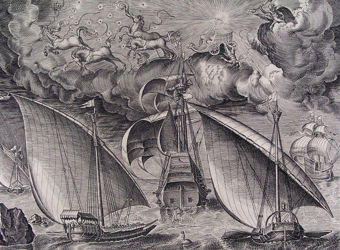 Человек войны между двумя галерами, 1565, Музей Израиля, Иерусалим, Израиль