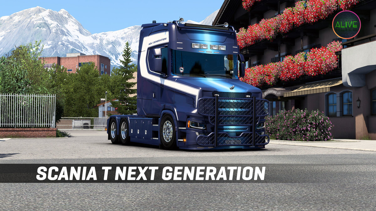 Scania T Next Generation - Обзор мода для #ETS2 | TheAlive55 | Дзен