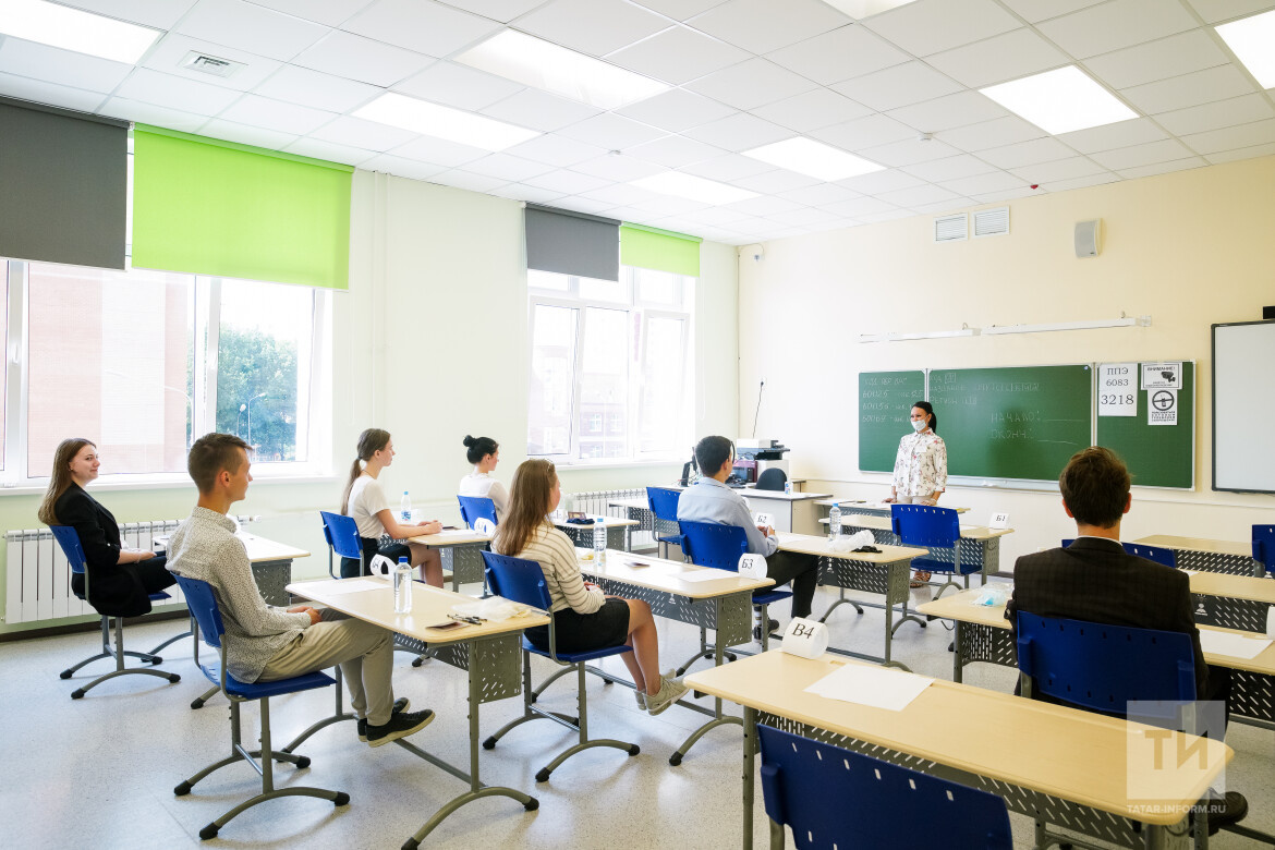 Министр отметил, что средний балл ЕГЭ по русскому языку в Татарстане составил 72,82, что превышает общероссийский показатель на 4,5 баллаФото: © Салават Камалетдинов / «Татар-информ»