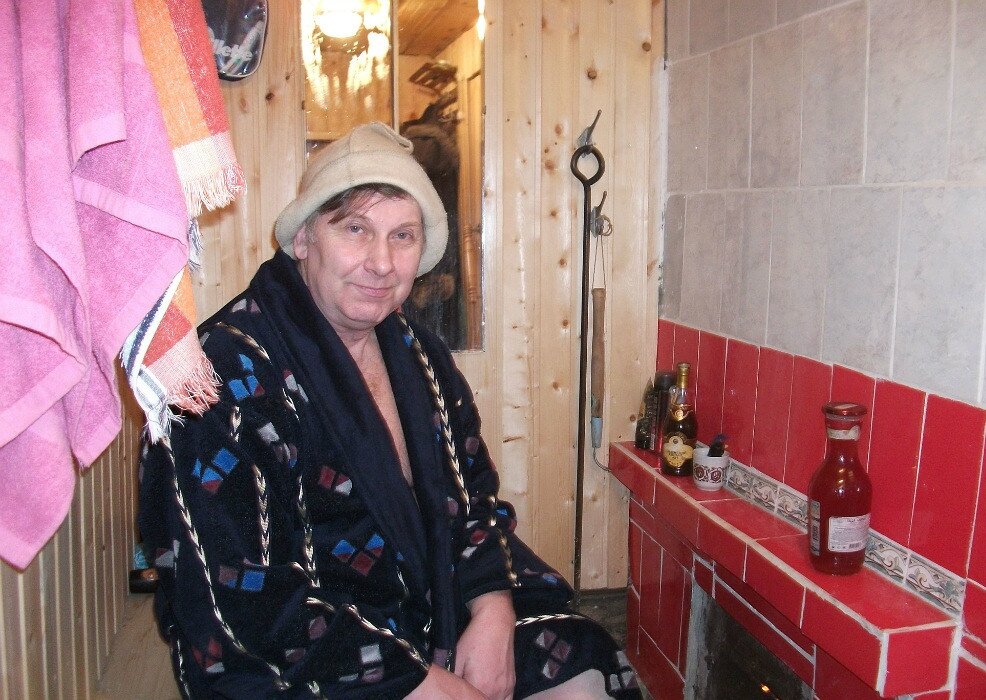 Большой любитель бани