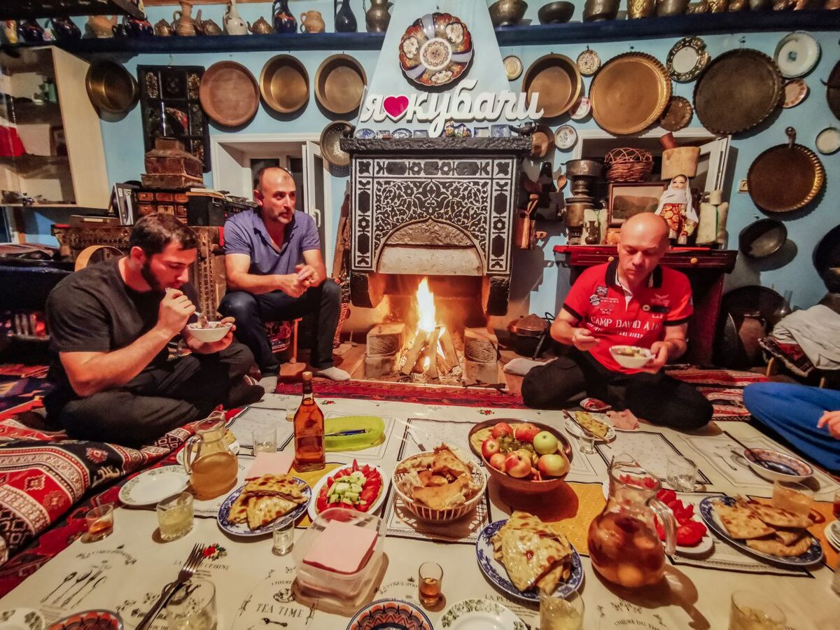 Гостеприимная встреча в Кубачинском районе Дагестана