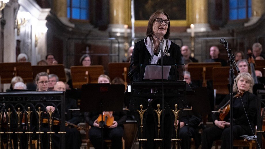 Фото: TASS / dpa / Hendrik Schmidt / Член совета правозащитного общества  «Мемориал» (признан иноагентом в РФ) Ирина Щербакова в Германии