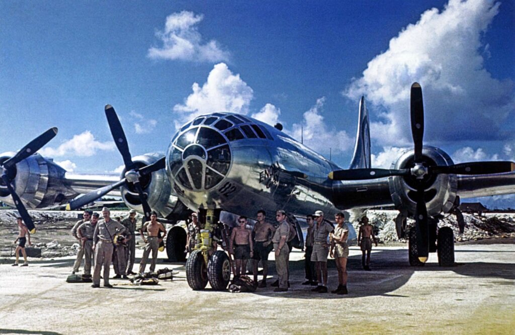 B-29-45-M0 44-86299 «Enola Gay». Источник: https://jakovkin.livejournal.com/129589.html?amp=1