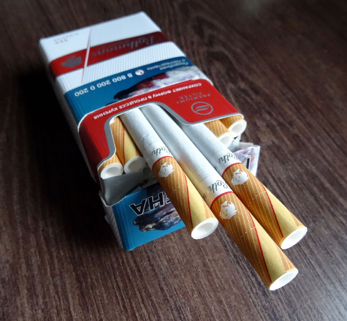 Мундштук для сигарет средний гладкий (под фильтр сигарет Demi) 31021