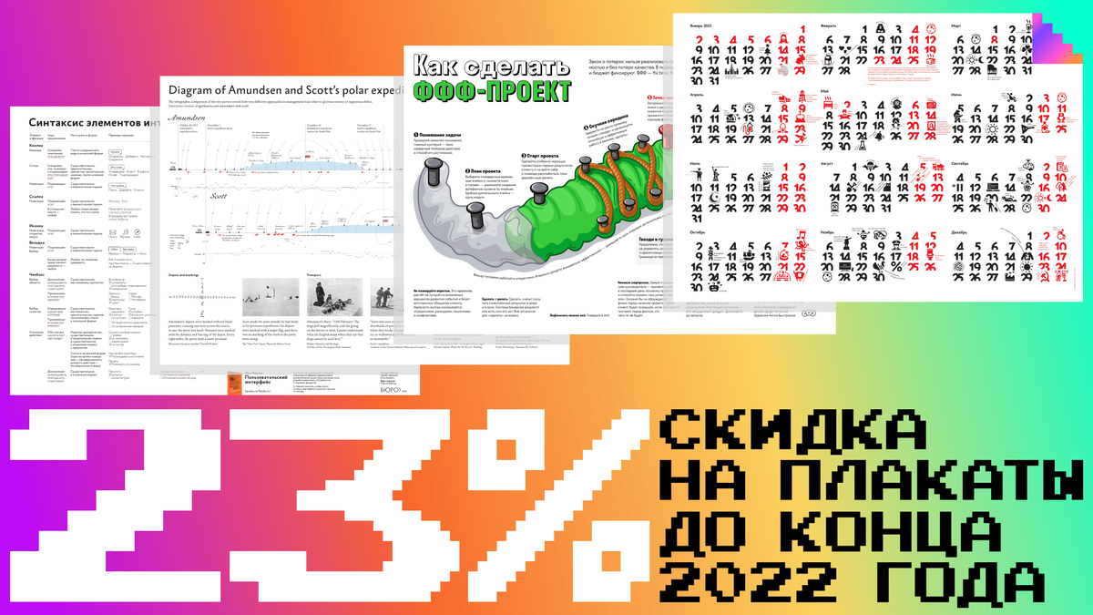 Нарядные плакаты в подарок на Новый год | Бюро Горбунова | Дзен