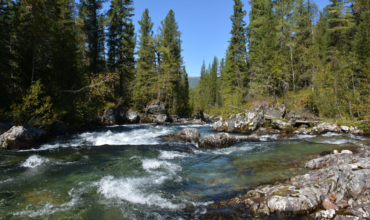 Водный туризм Саяны